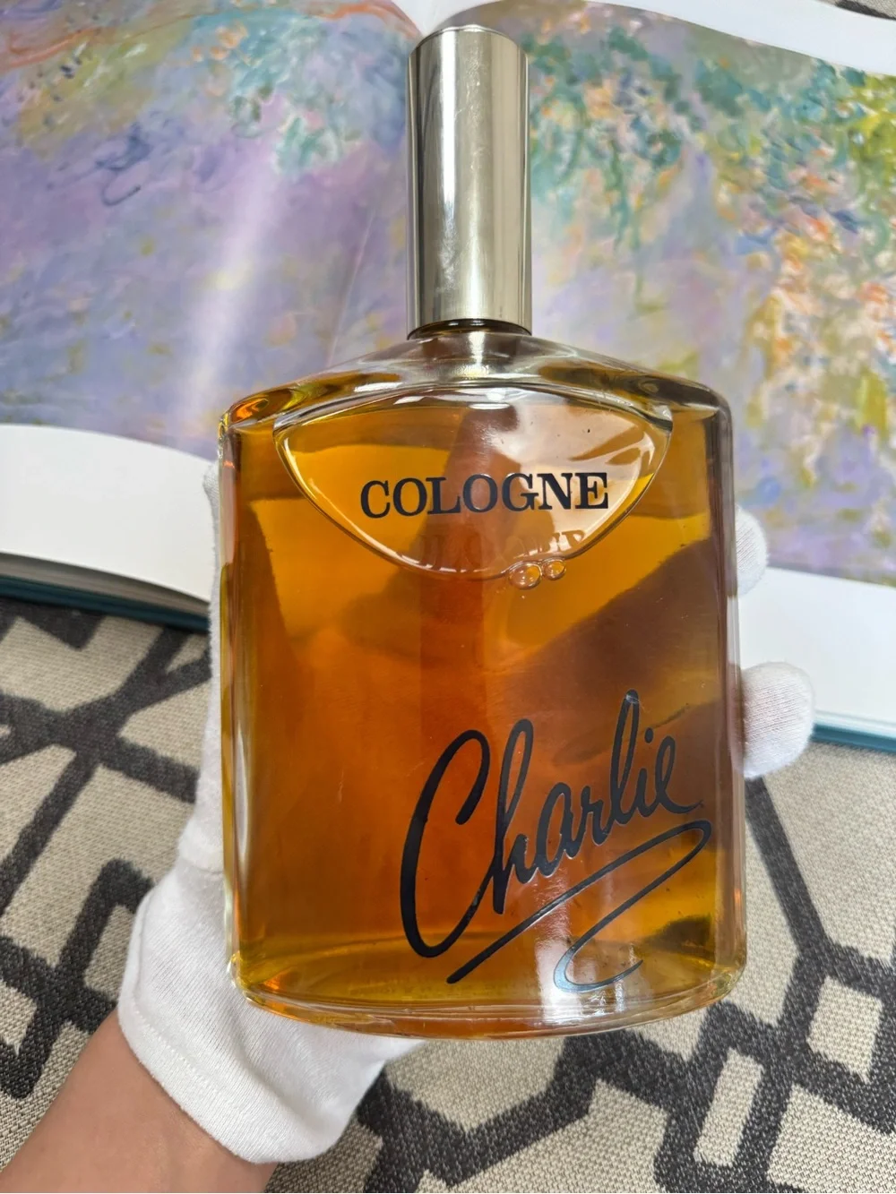 Vintage 16 Oz 1 Pint Revlon Charlie Original Formula Splash Collectible